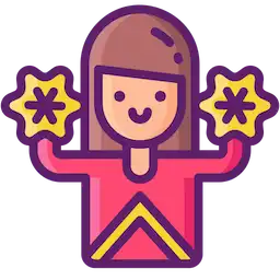 Cheerleaderai - uplift spirits and bring joy to users. provides a personal cheerleading experience by NLP logo