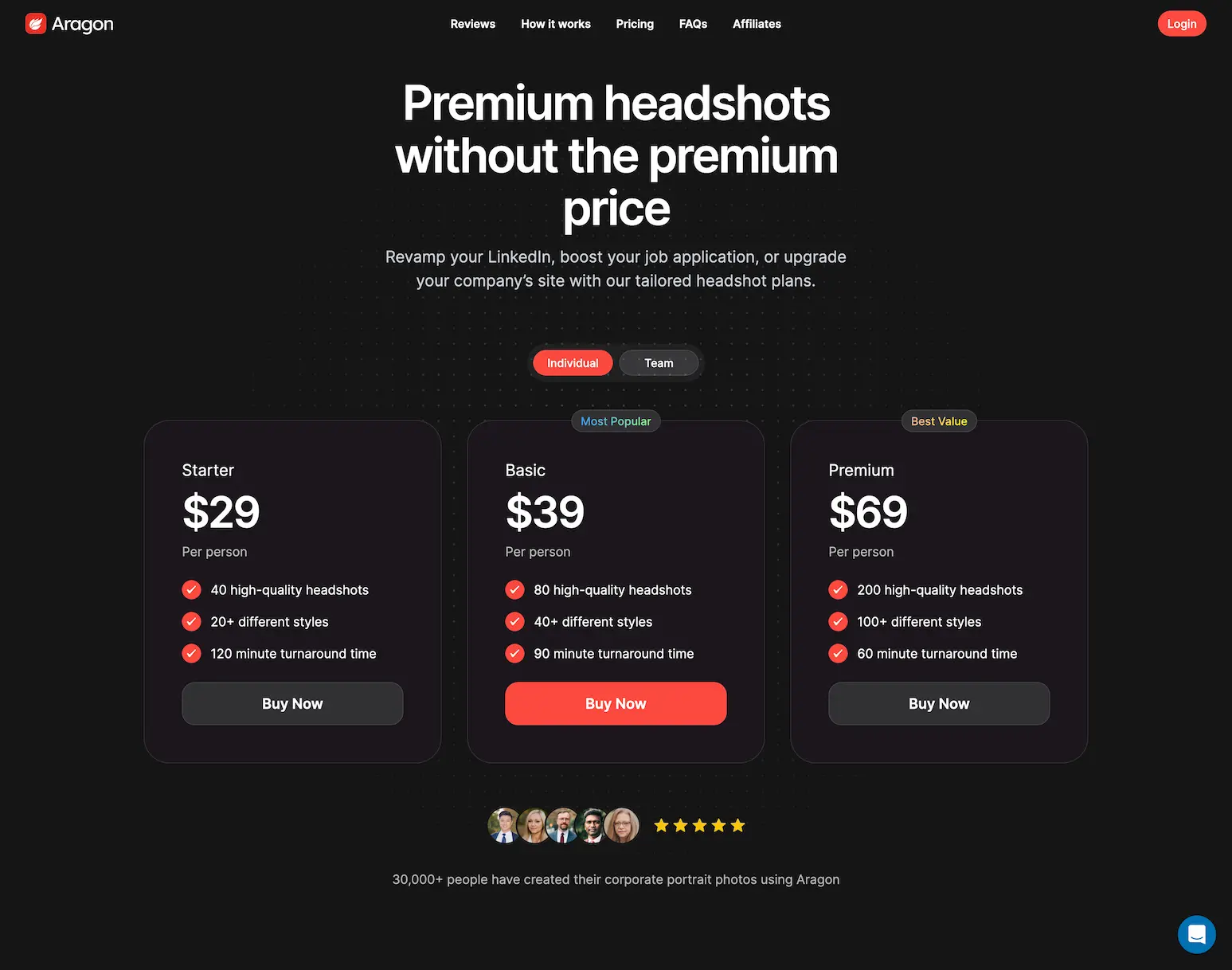 aragon.ai.pricing