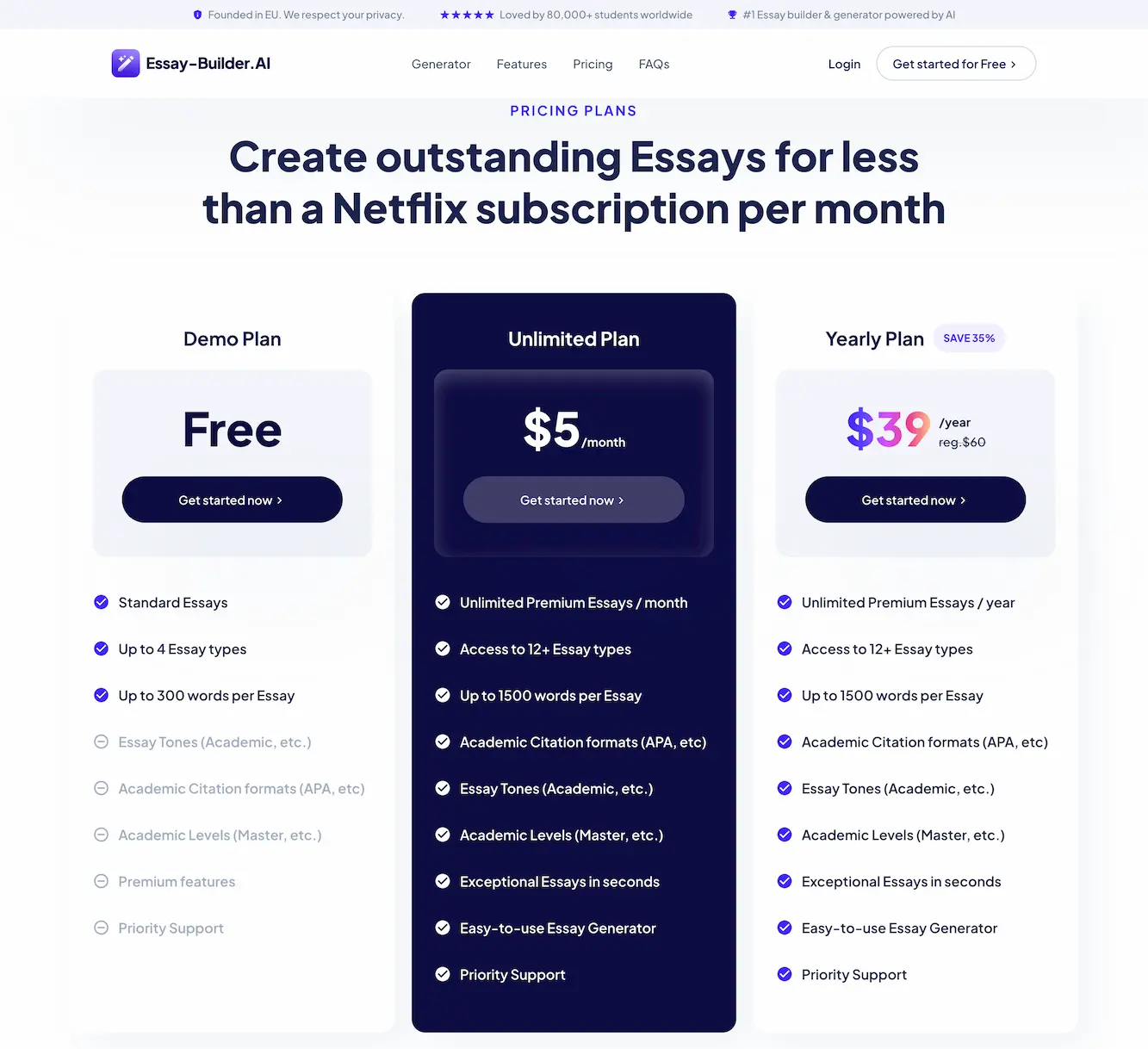essay-builder.ai.pricing
