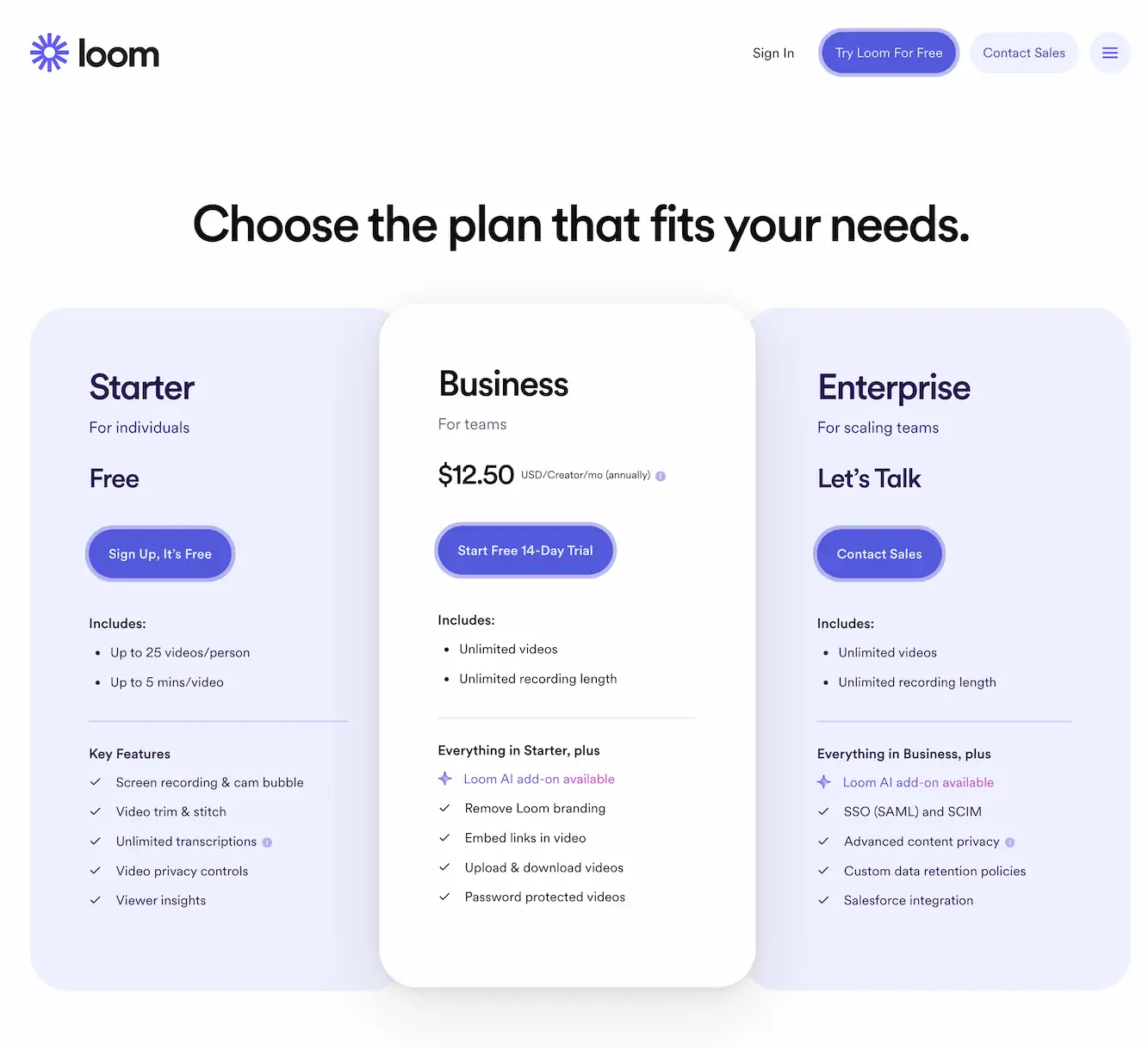 www.loom.com.ai.pricing