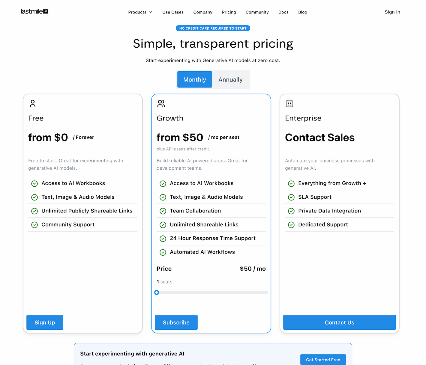 lastmileai.dev.pricing
