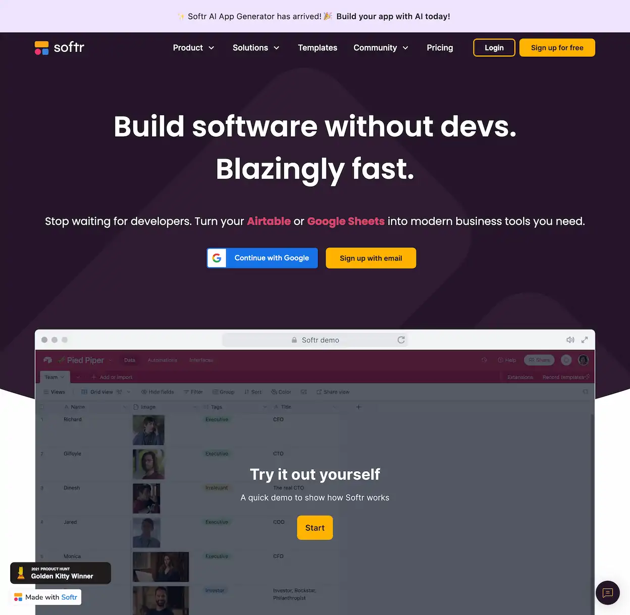 www.softr.io