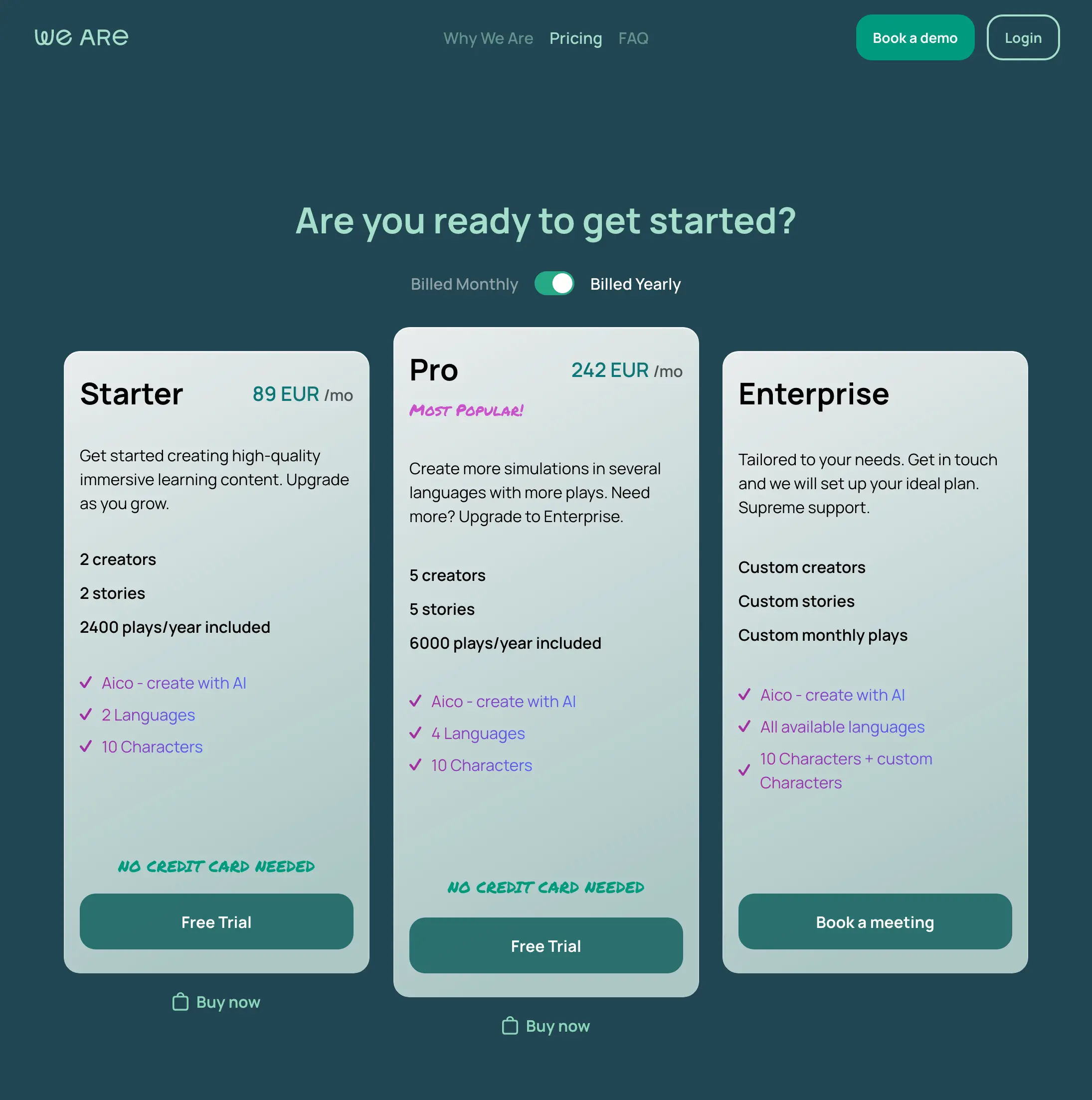www.wearelearning.io.pricing