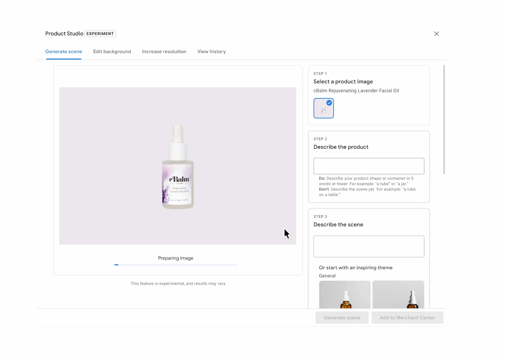 google product studio