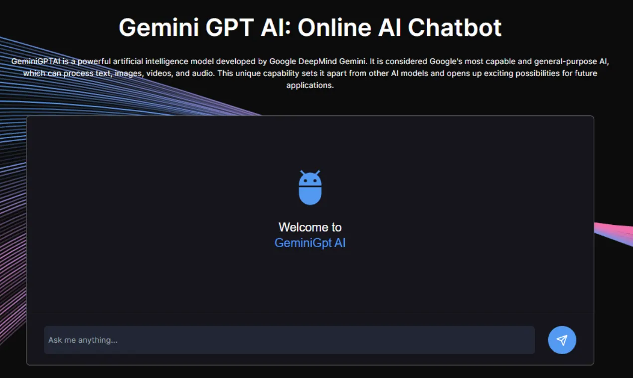 gemini gpt ai using Step 2