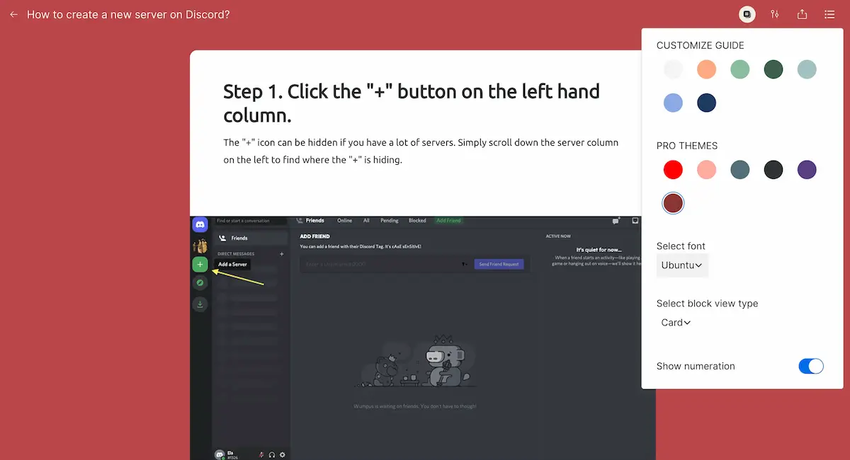 Instructio - create clear and beautiful guides in minutes screenshot