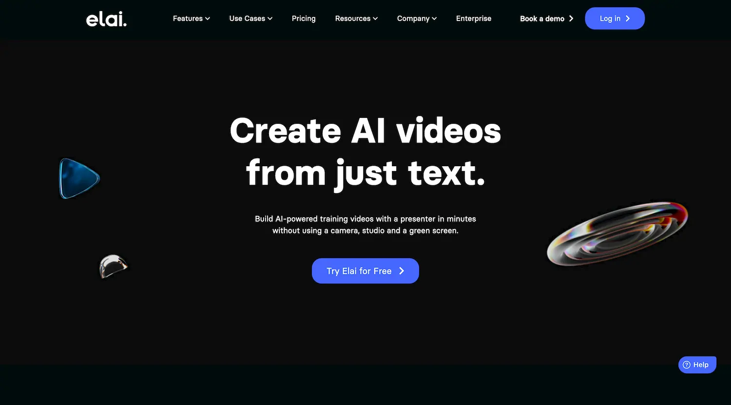 Elai - Text-to-video AI generator screenshot