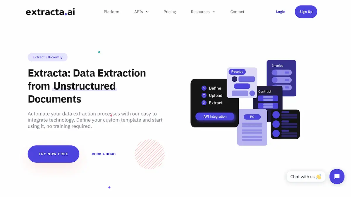 Extracta.ai - Data Extraction from Documents screenshot