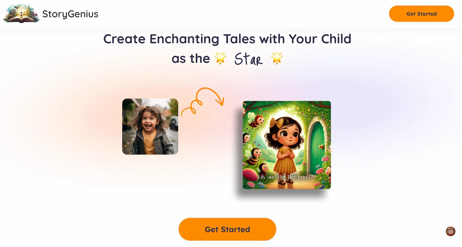 StoryGenius - Create Child Story Books with AI screenshot