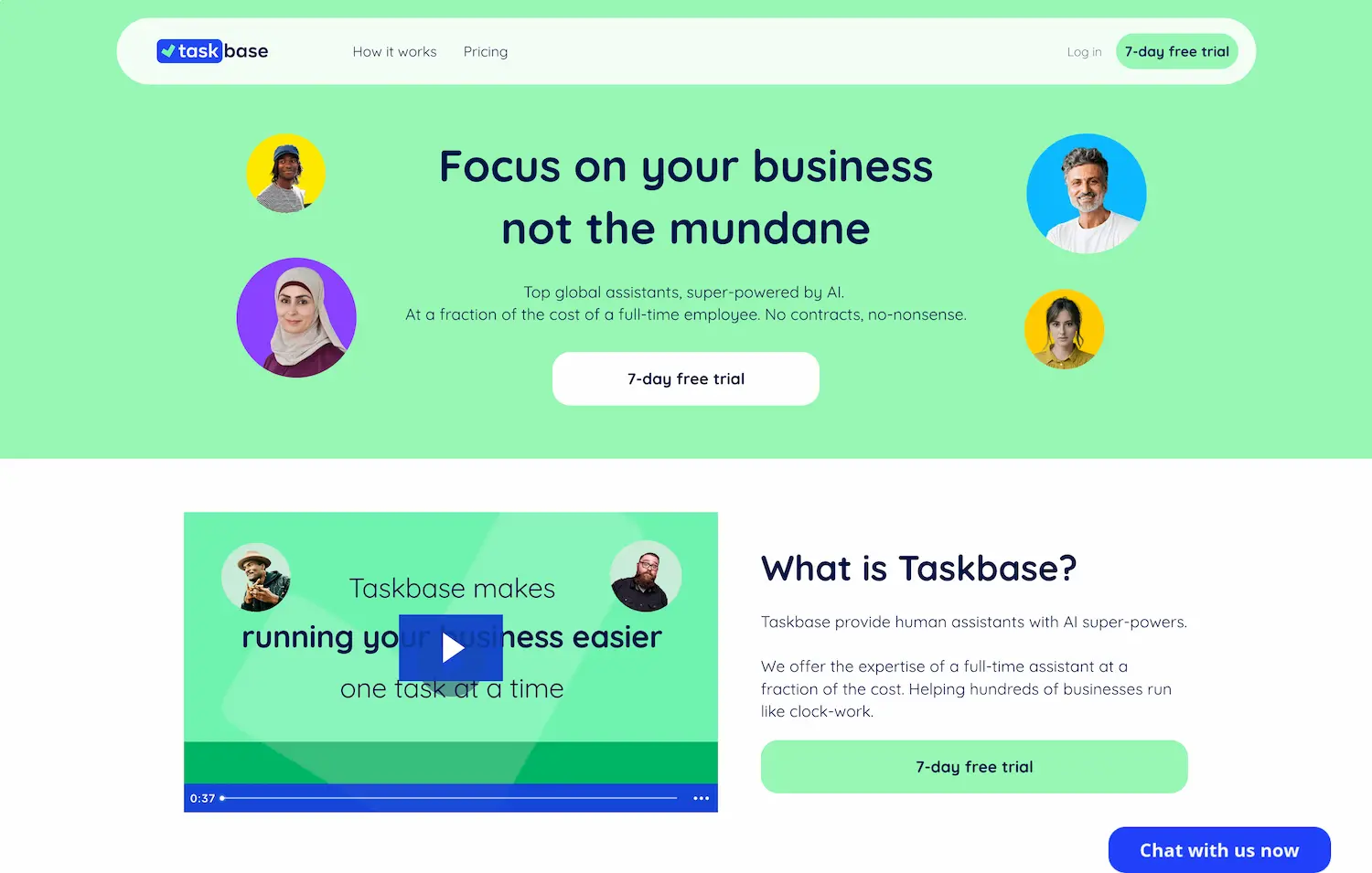 Taskbase - AI Virtual Assistant Special for Business screenshot