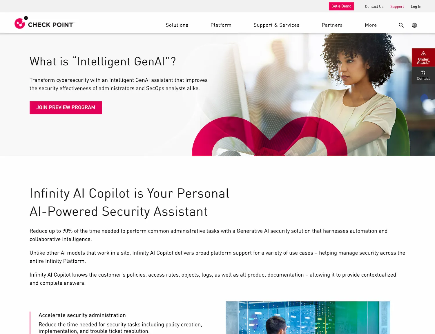 checkpoint GenAI AI security copilot tool