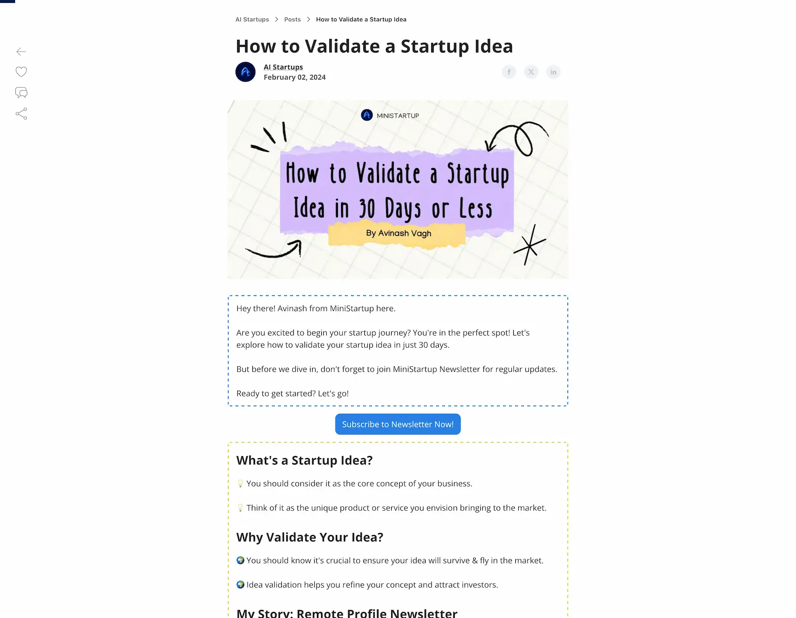 AI Startups screenshot