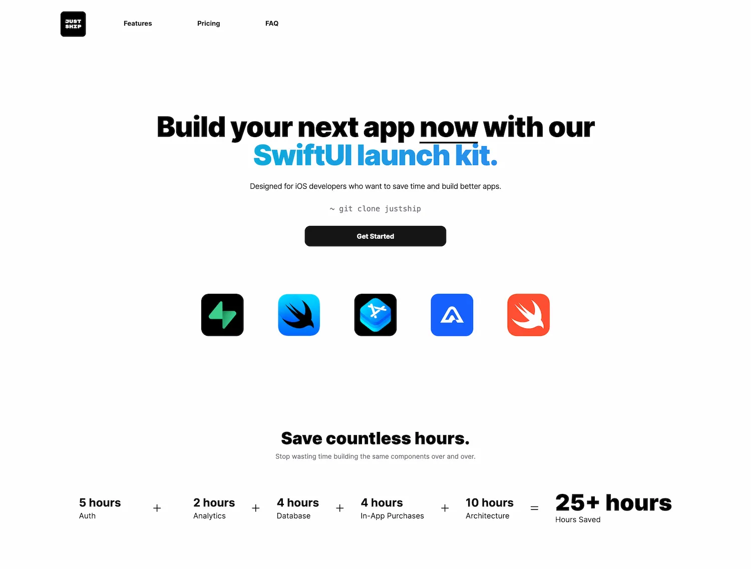 Justship - Launch Kit for SaaS Product and AI tools screenshot