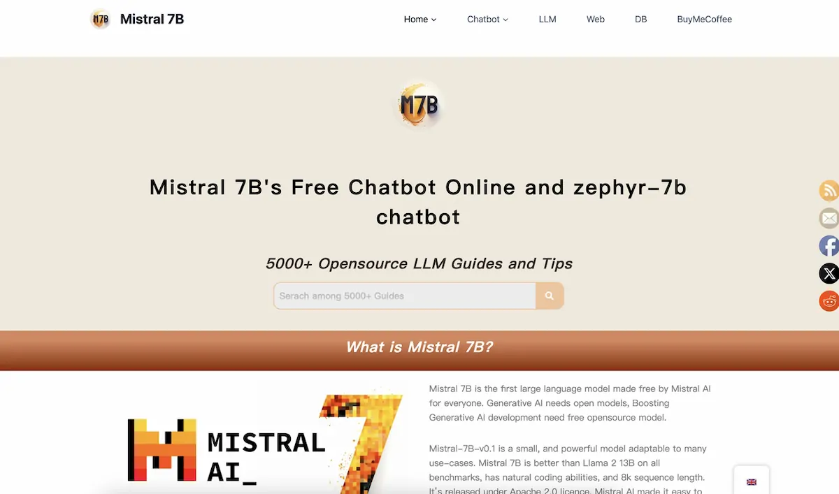 Mistral 7B & OpenSource LLM Guides screenshot