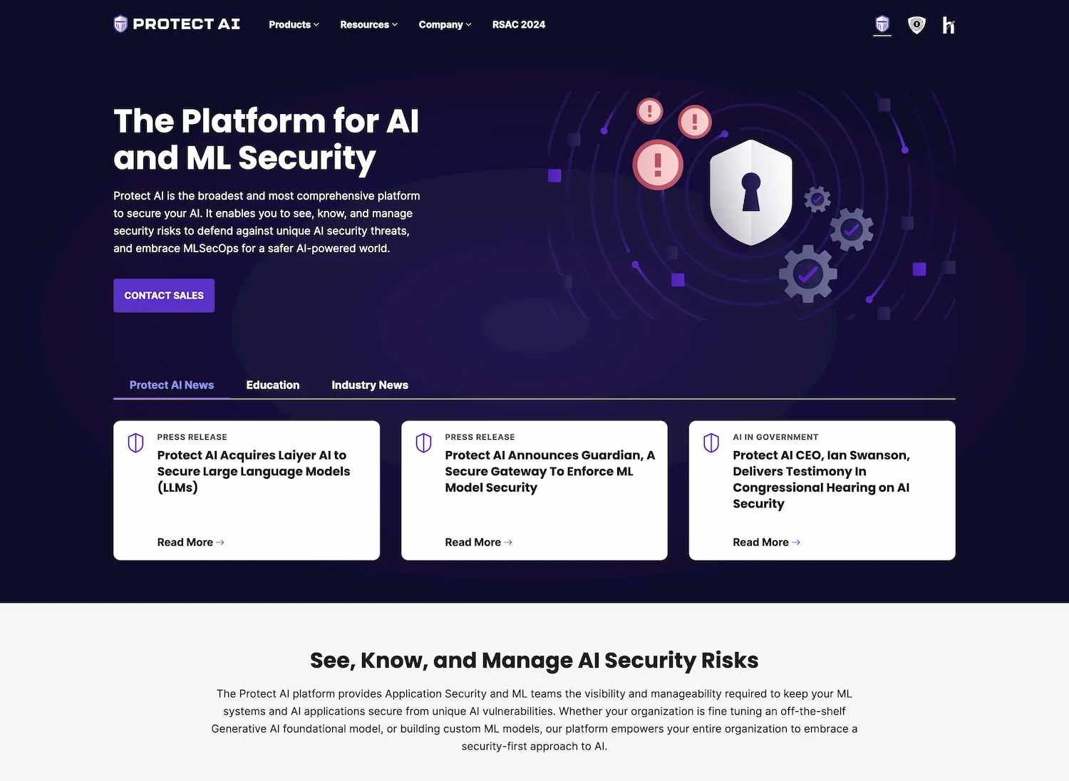 ProtectAI - Secure LLM Applications screenshot
