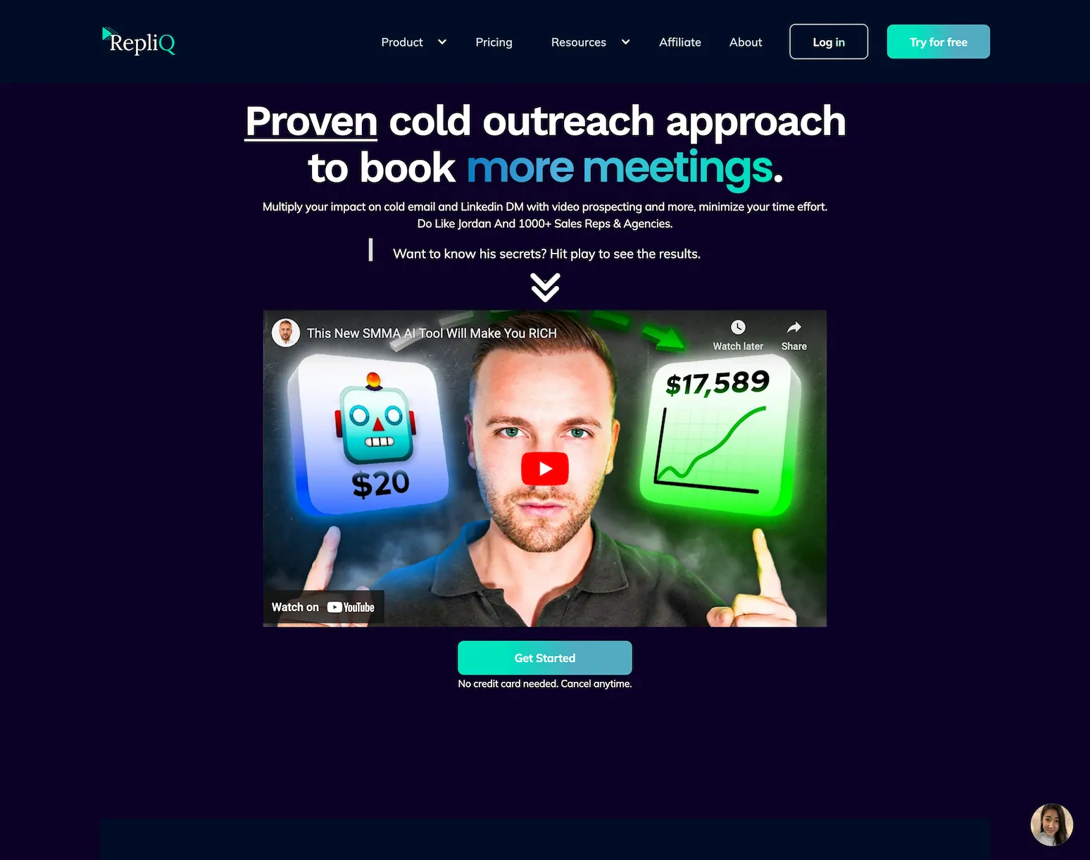 RepliQ Review: Personalized Outreach Videos, Images, and Email screenshot