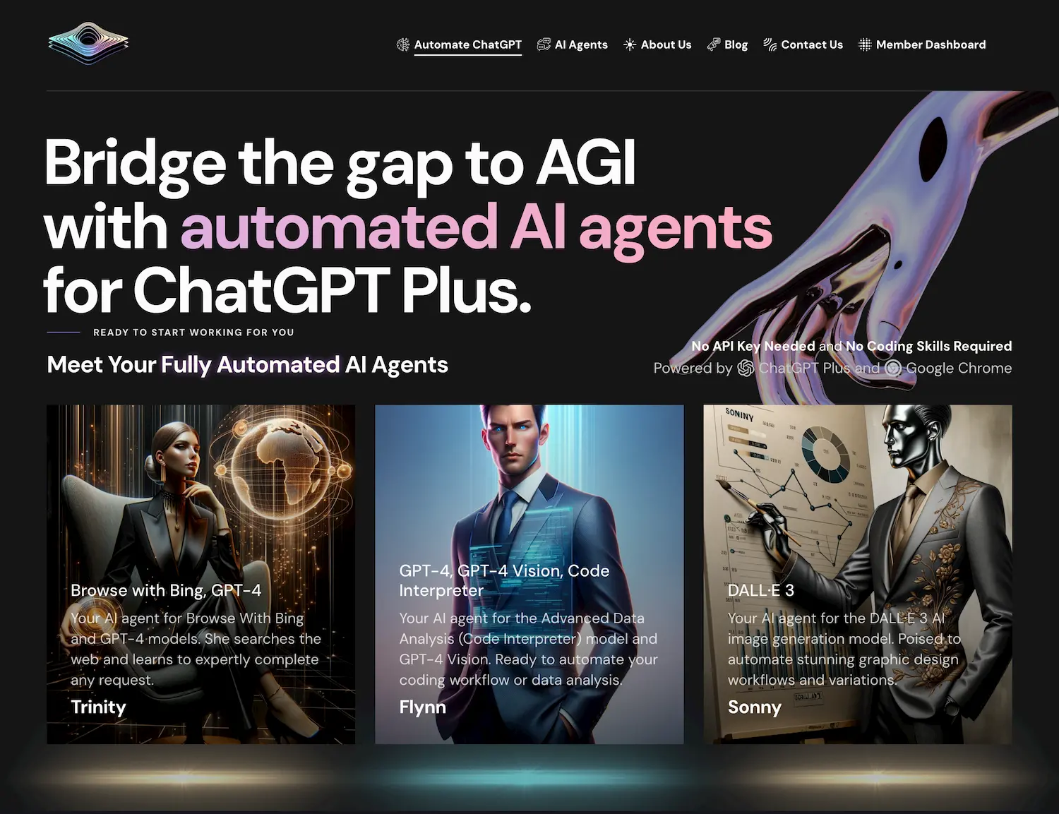 AGI Layer - AI Agent Workflow screenshot