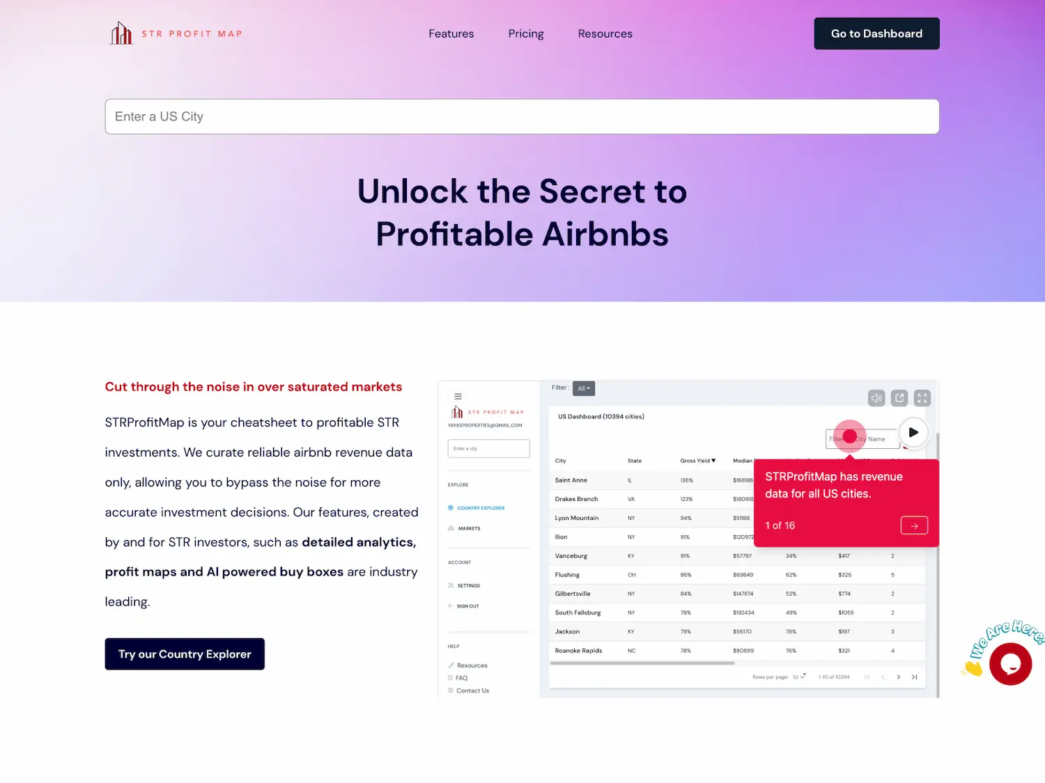 STRProfitMap - AI for Real Estate Investors screenshot