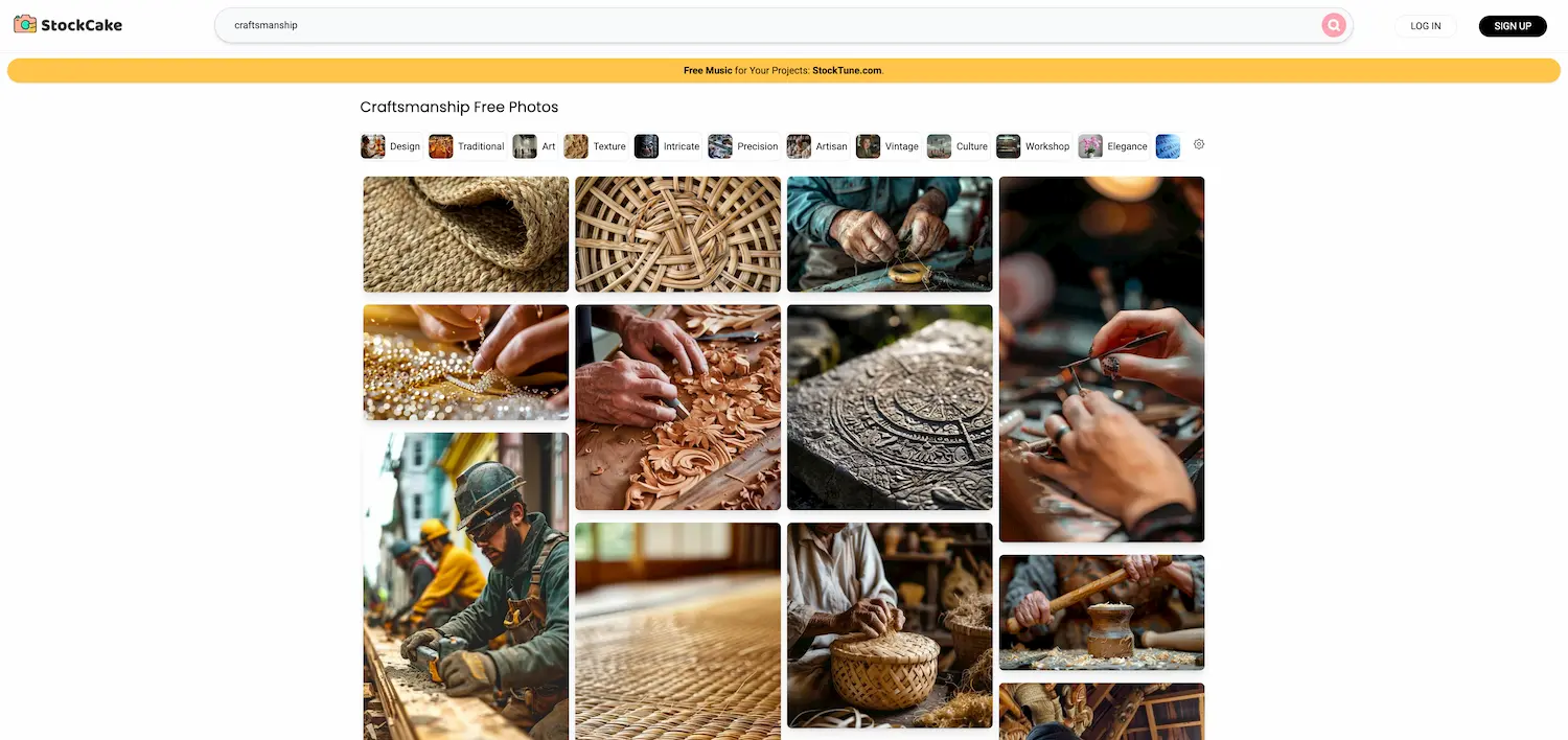 StockCake - Free AI Photo Generator screenshot