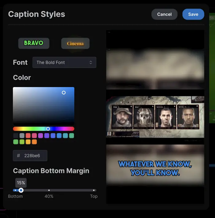 cutlabs AI video editor dashboard