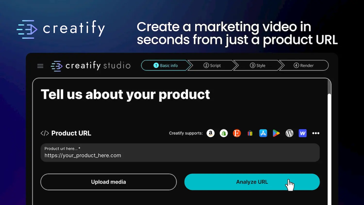 Creatify - AI Short Video Ads Generator screenshot