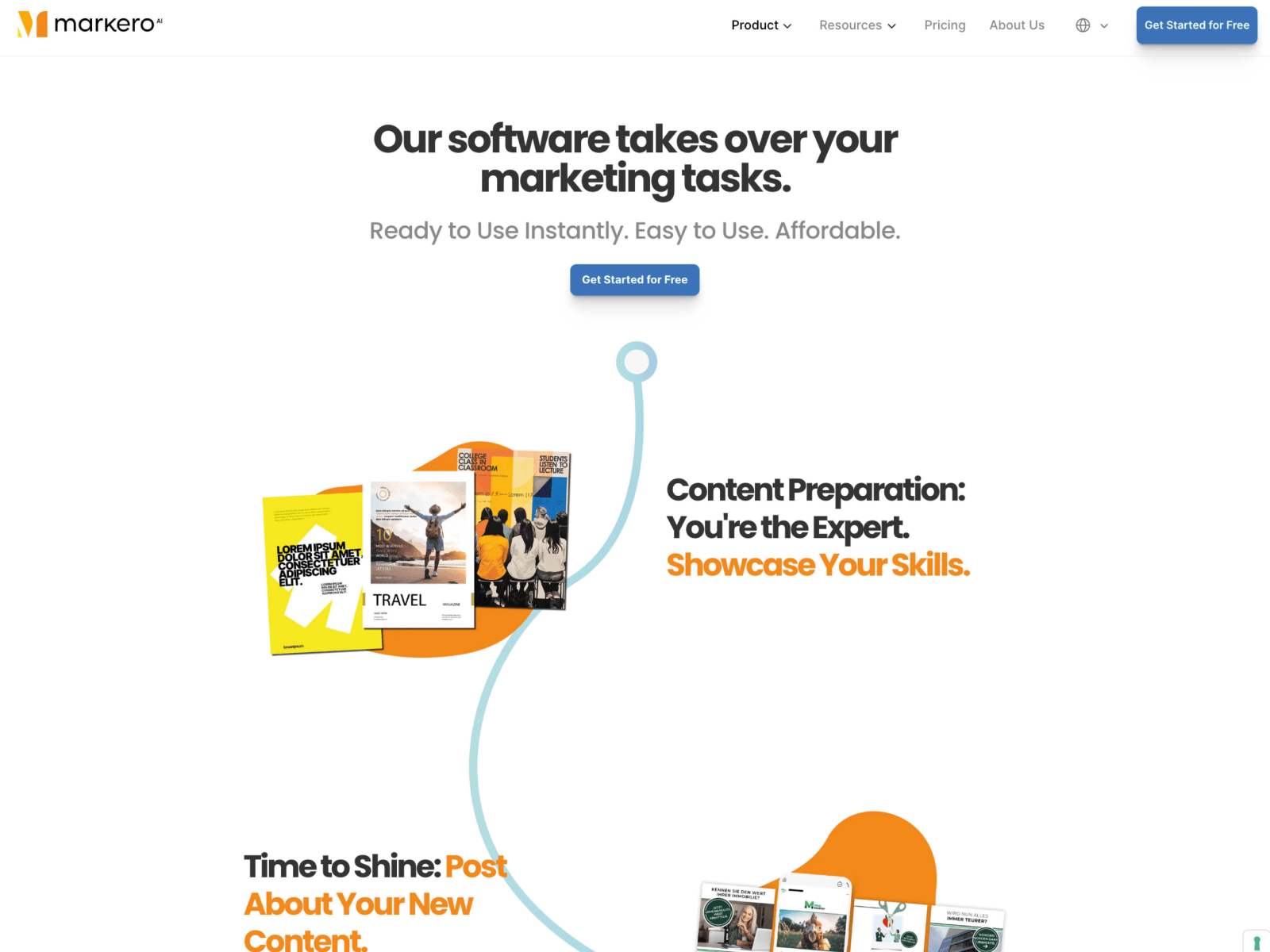 Markero - Boost Marketing Performance with AI screenshot