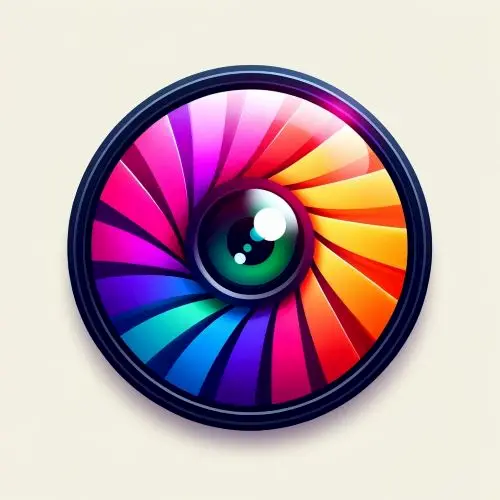 Face to Many - PS2 filter or artistic style logo