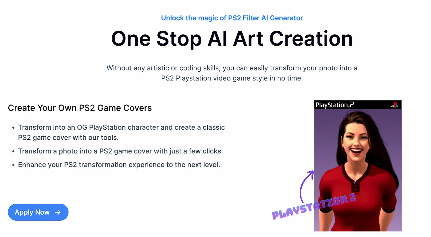 PS2 Filter AI pricing and features