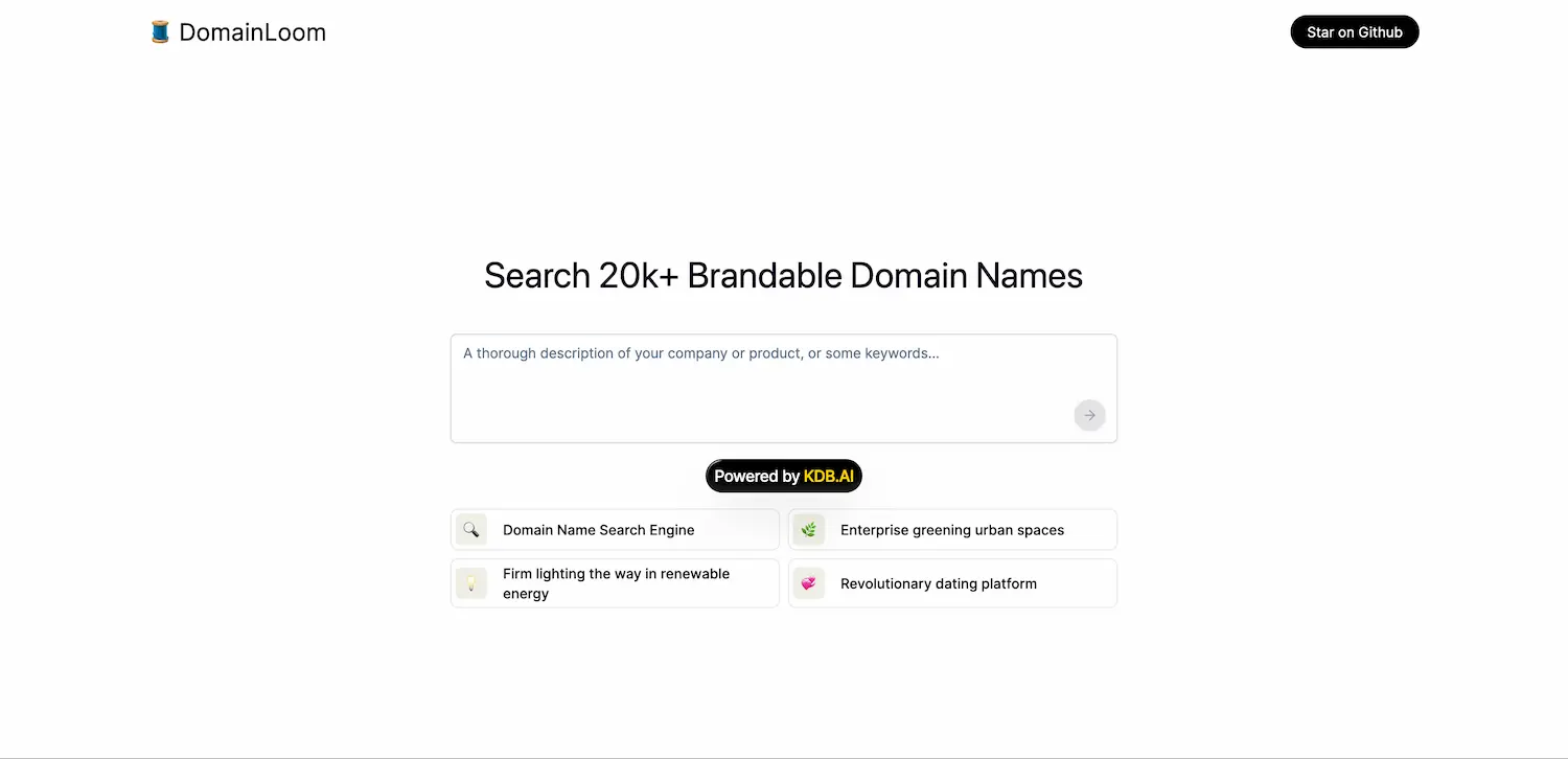 DomainLoom screenshot