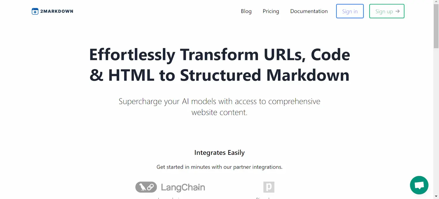 2markdown screenshot