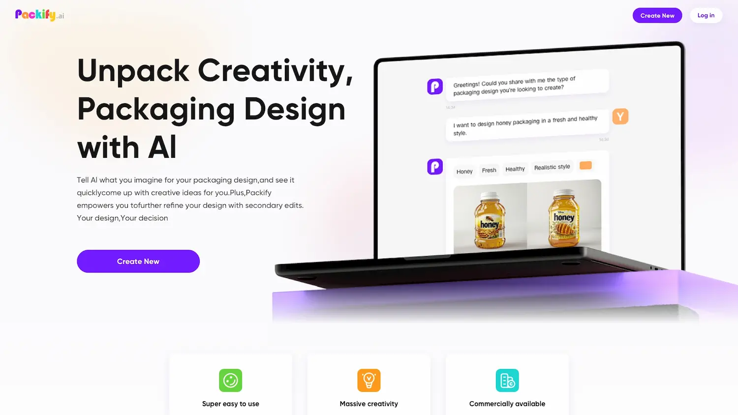 Packify.ai screenshot