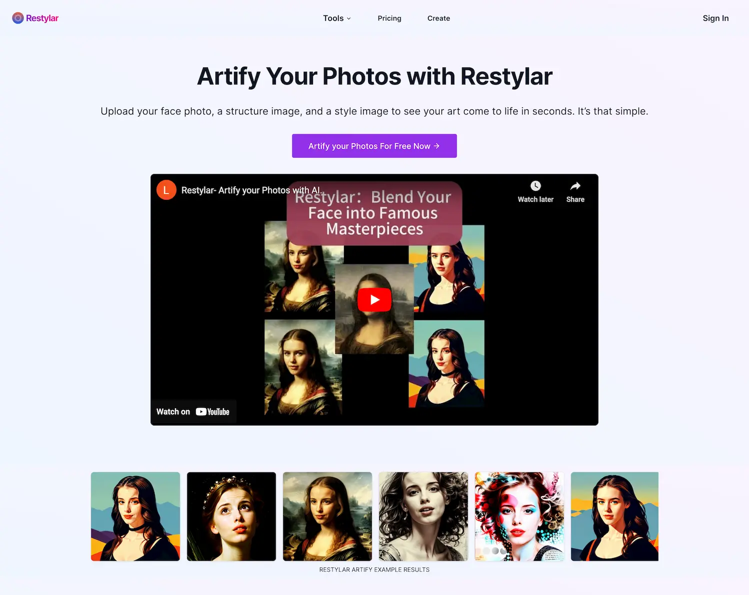 Restylar screenshot