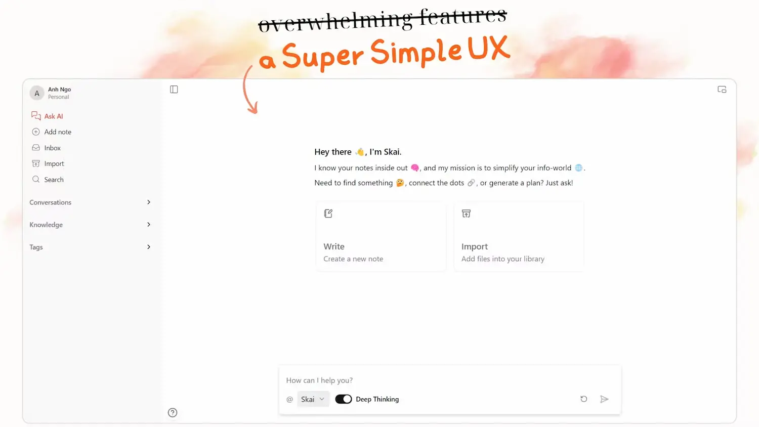 Saner.AI pricing and features