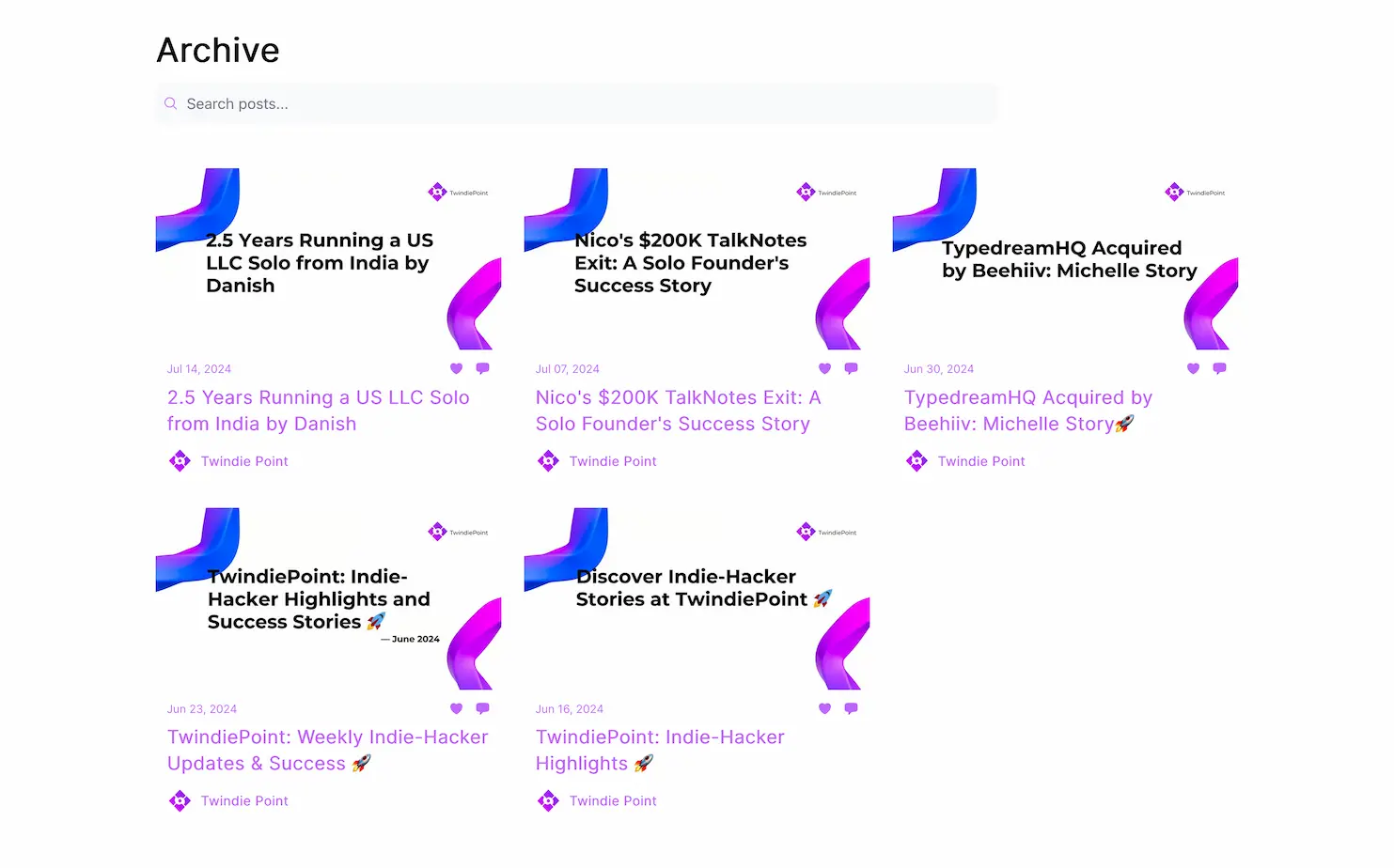 TwindiePoint pricing and features