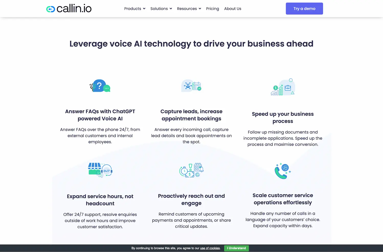 AI Voice assistant for businesses