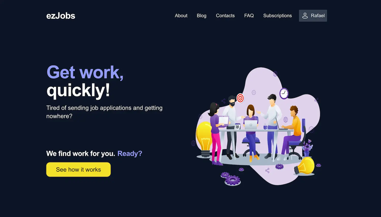 ezJobs screenshot