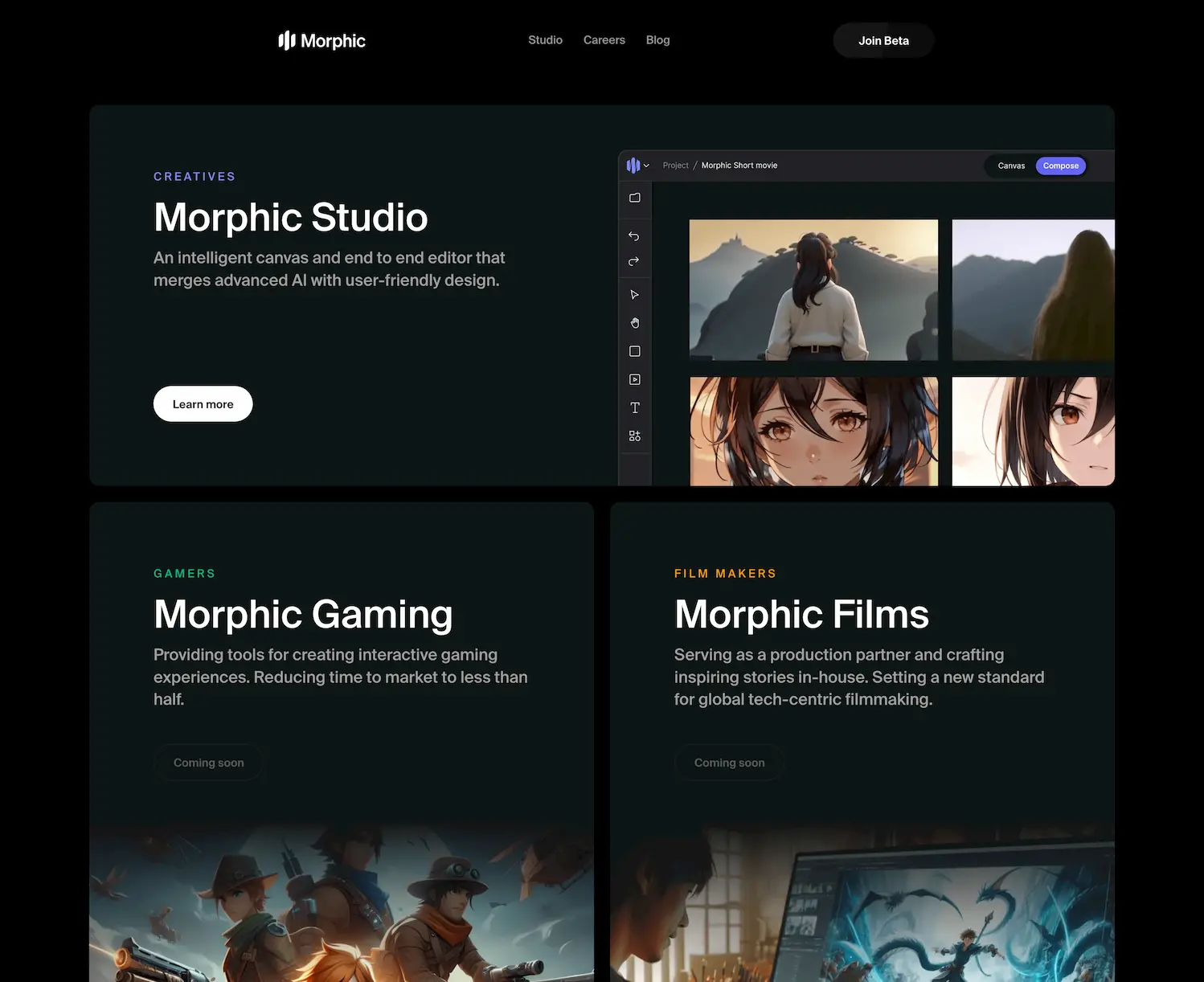 Morphic screenshot