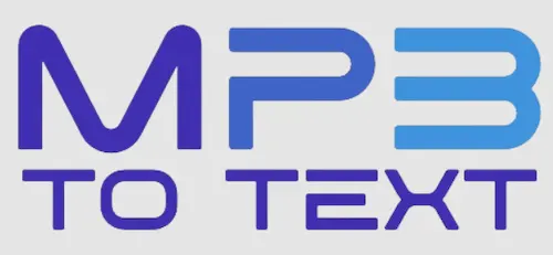 mp3 to text logo