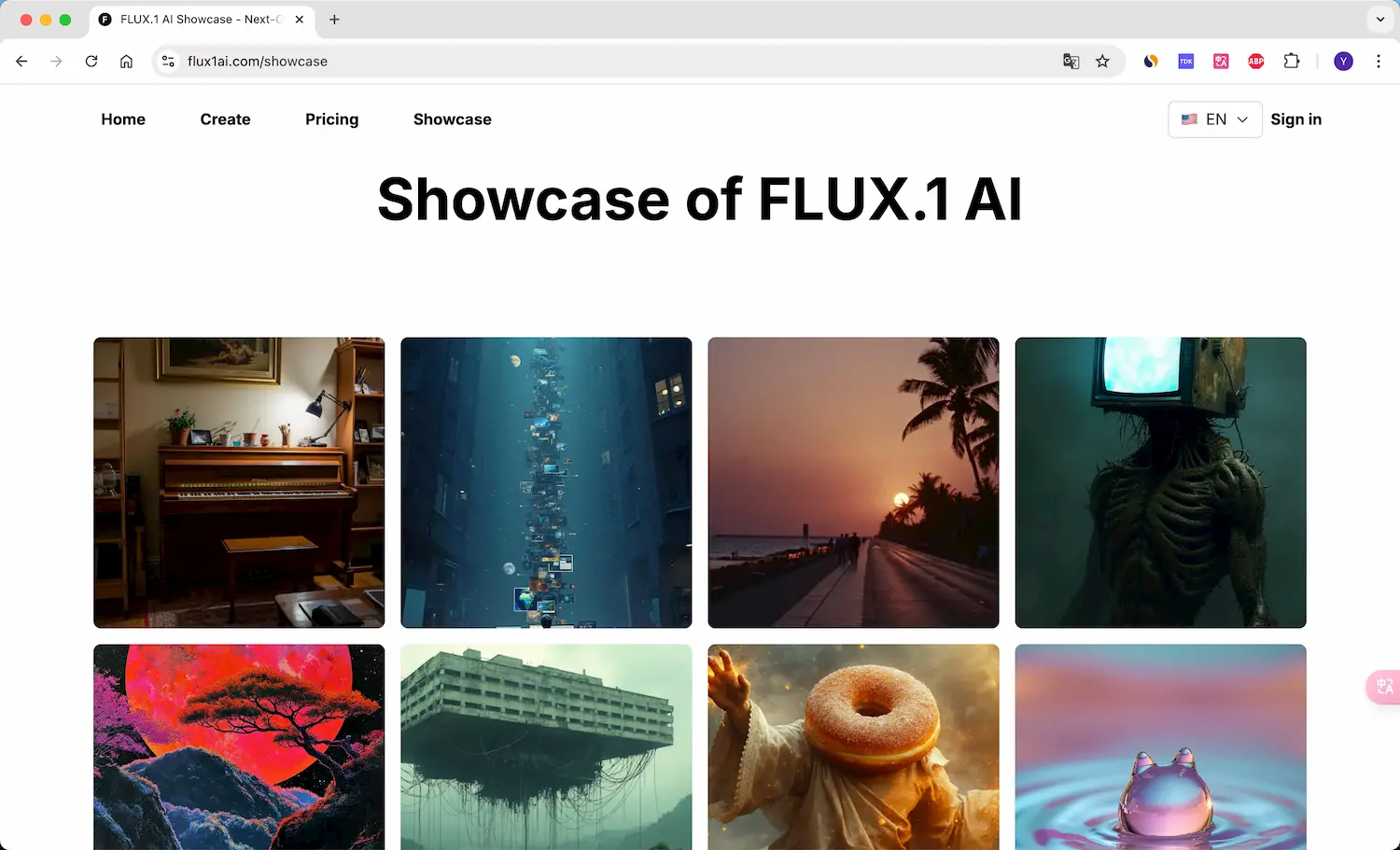 FLUX AI Image Generator pricing and features