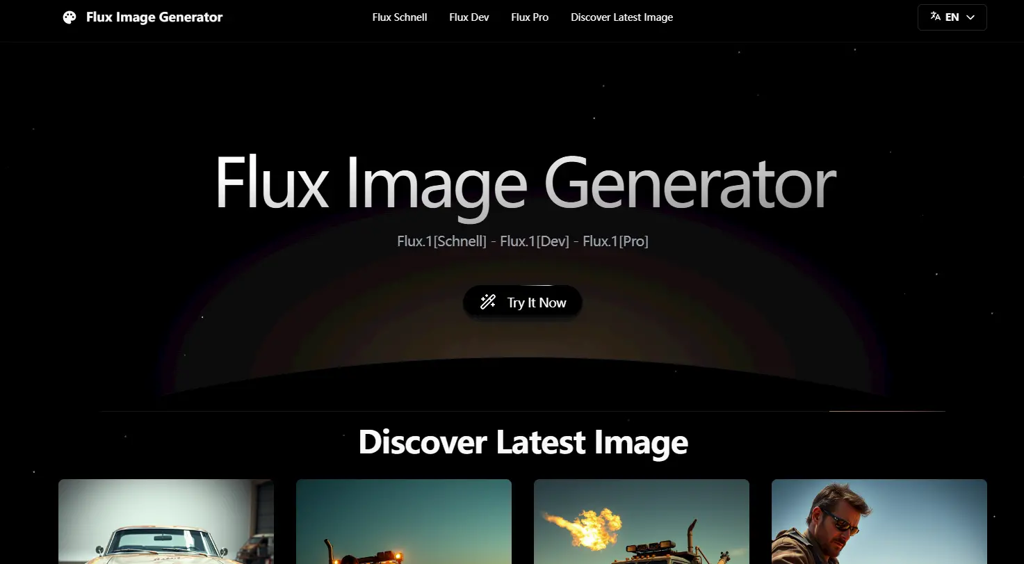 Flux Image Generator screenshot