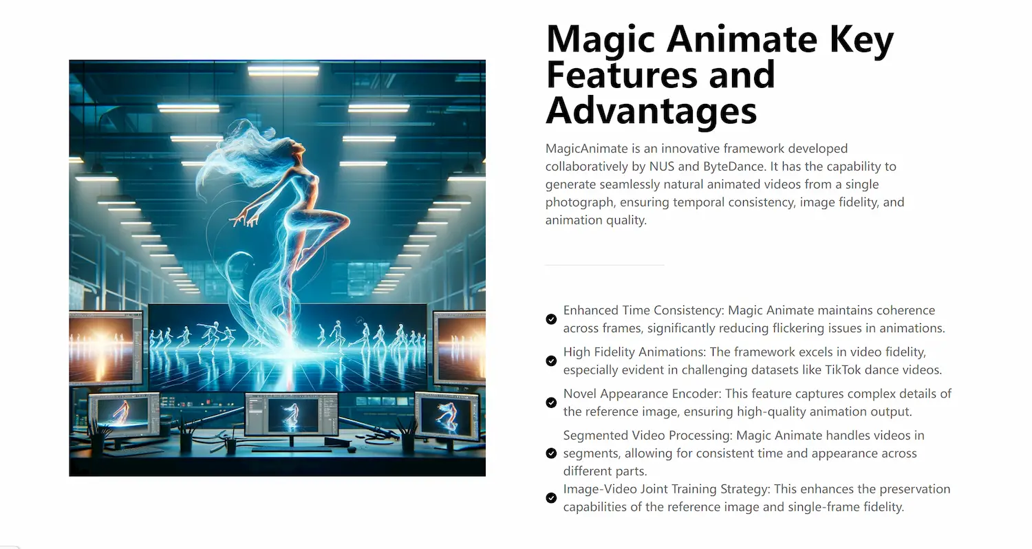 Magic Animate pricing and features