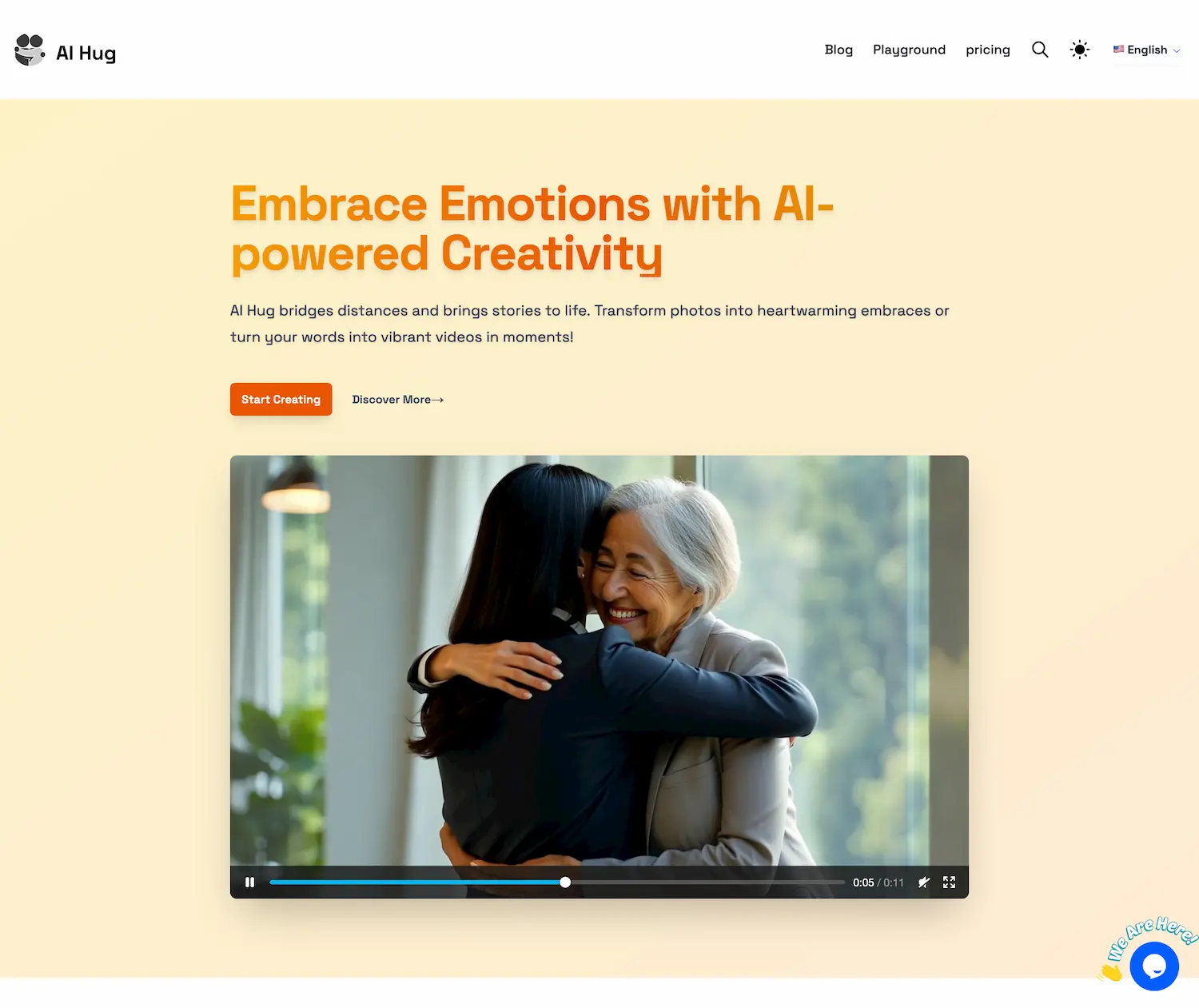 AI Hug screenshot