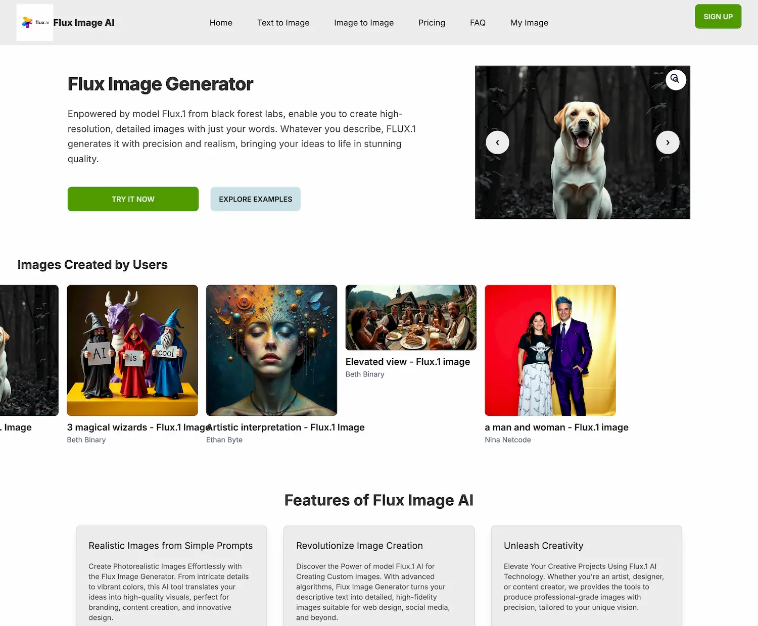 Flux Image AI screenshot