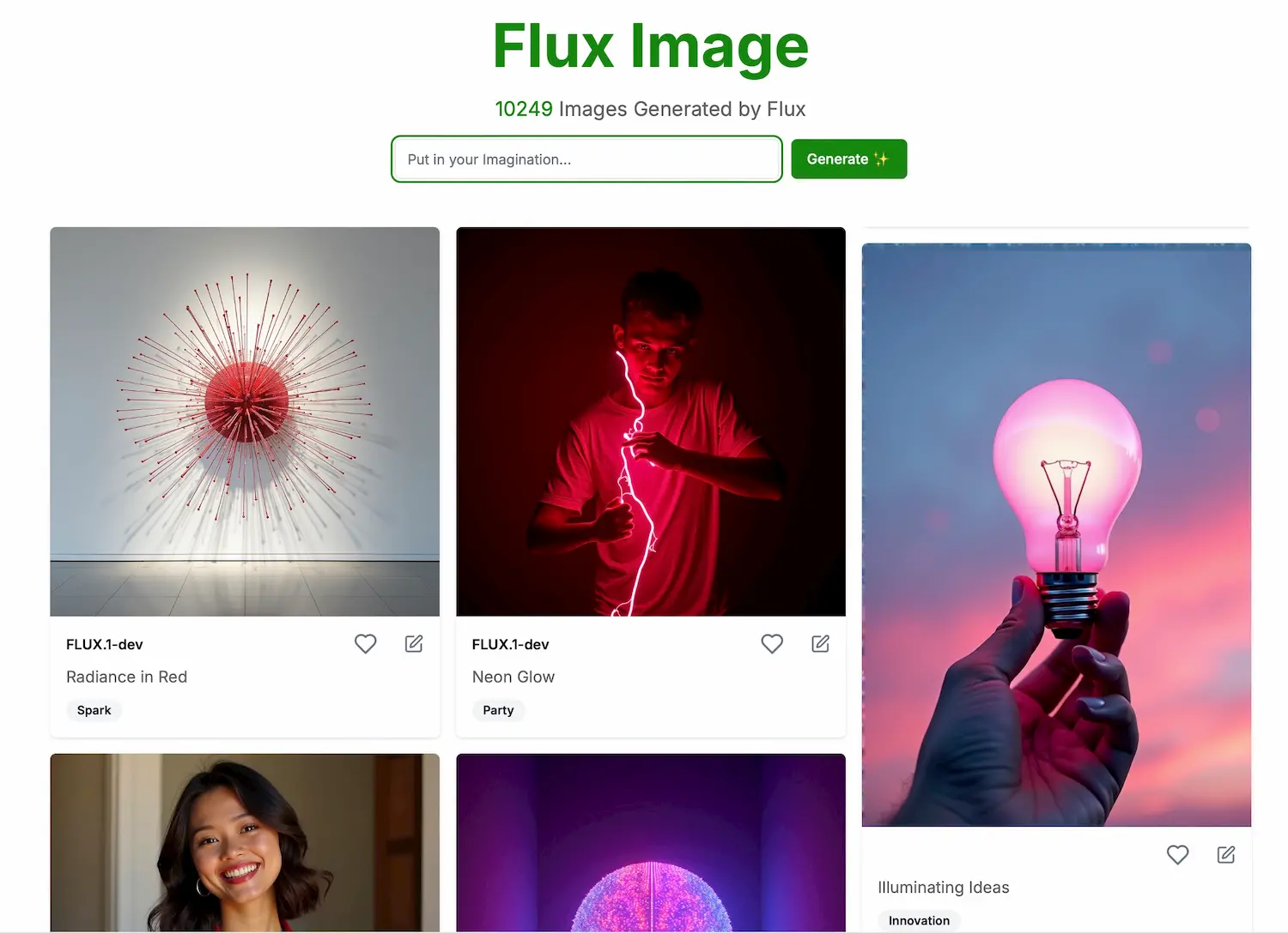 Flux Image AI screenshot