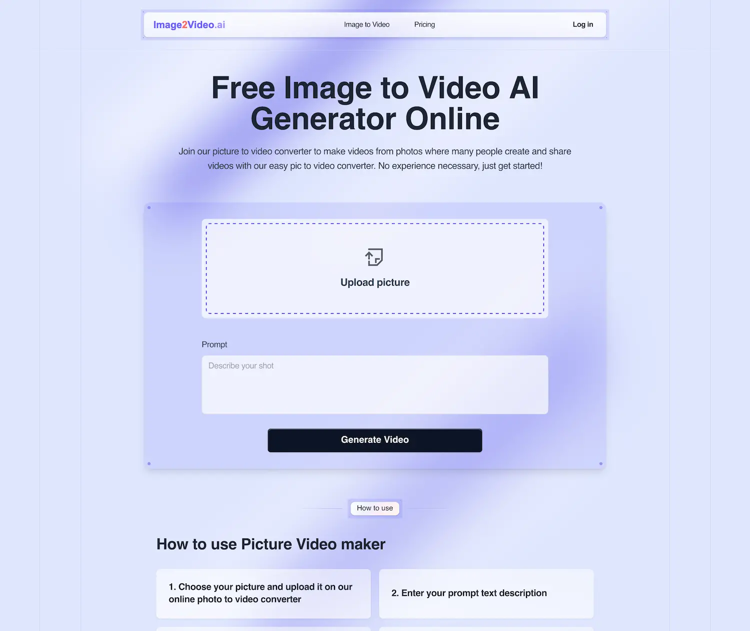 Image to Video AI screenshot