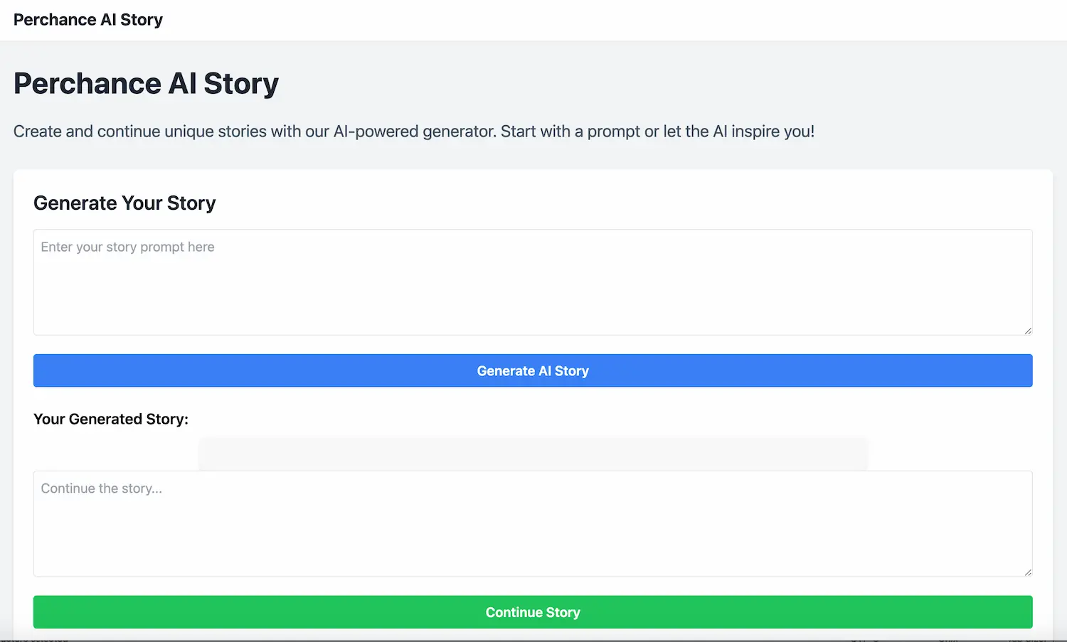 Perchance AI Story screenshot