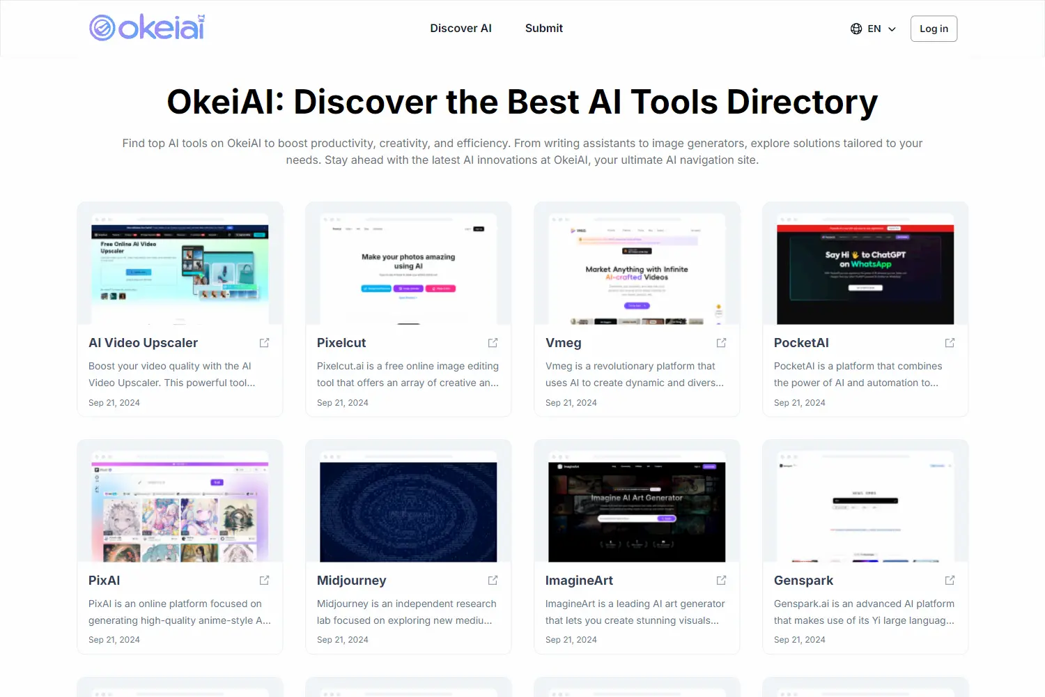 OkeiAI screenshot