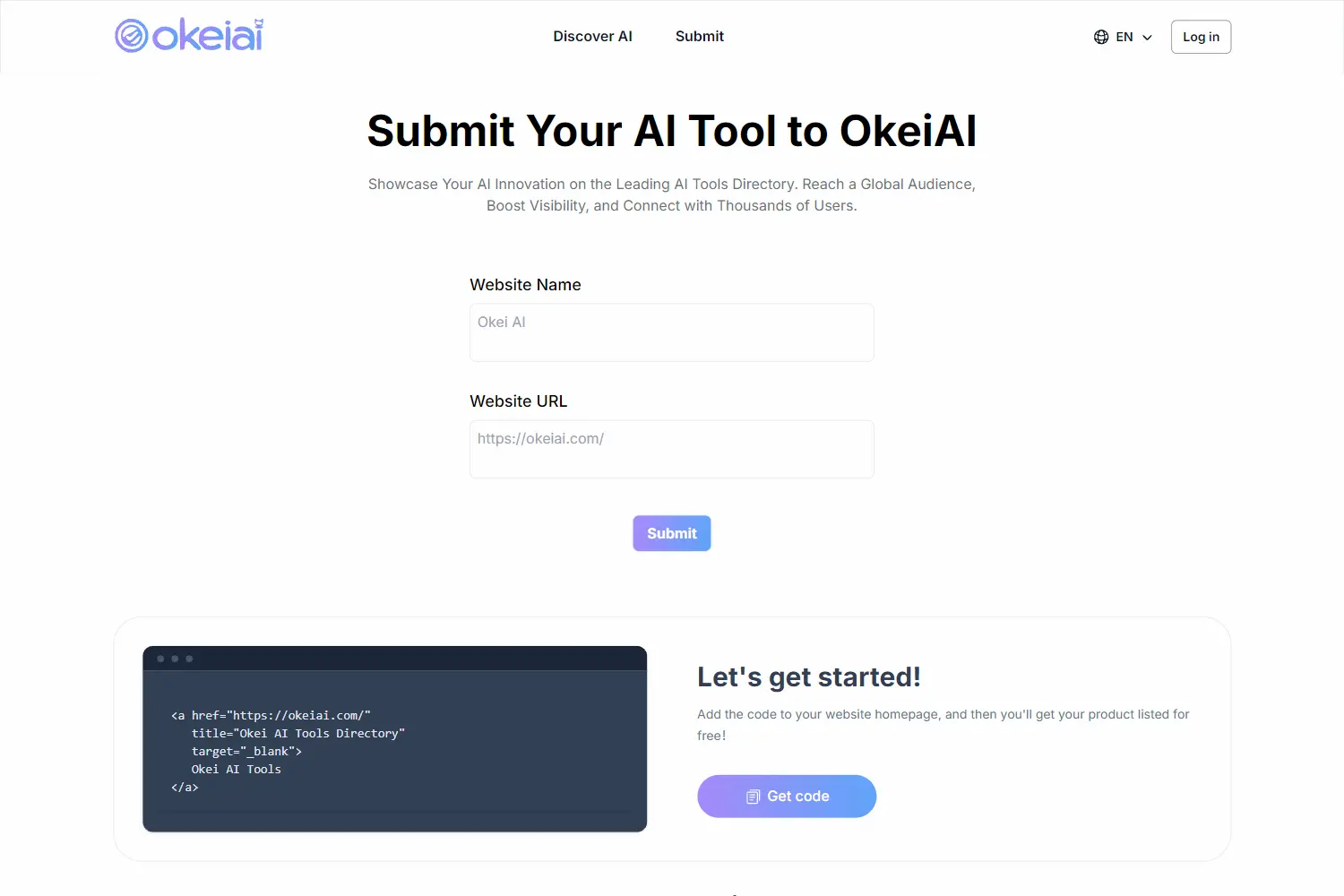 OkeiAI pricing and features