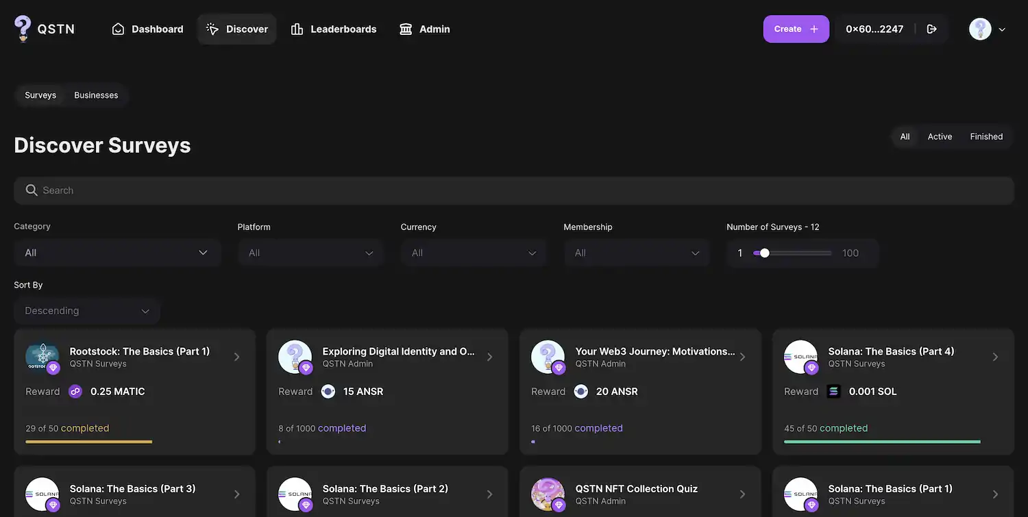 QSTN pricing and features