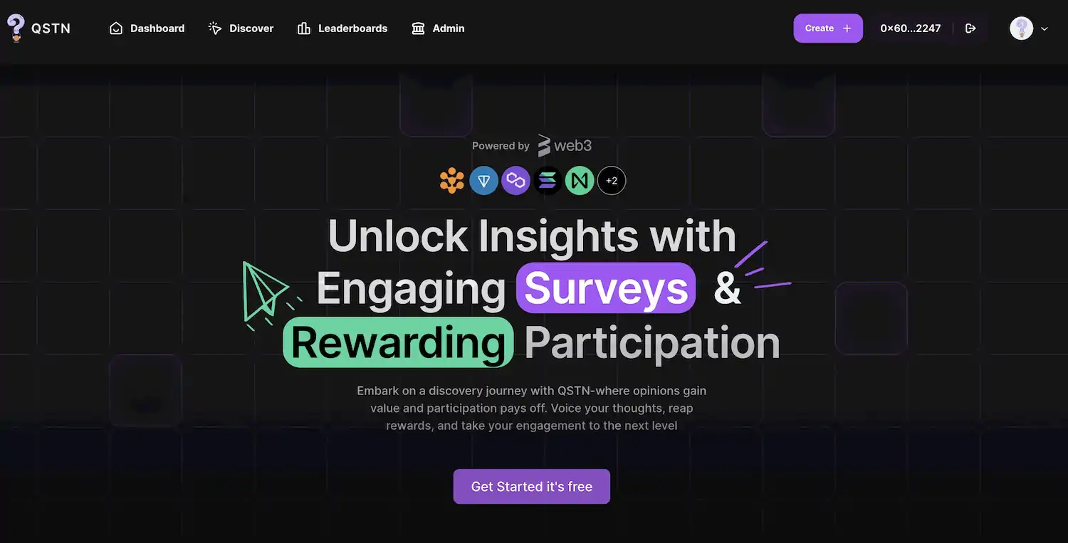 QSTN screenshot